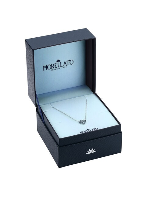 TESORI Collier avec c&oelig;ur et zircons GRIS - Colliers