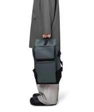 RAINS TRAIL CARGO BACKPACK Sac &agrave; dos PC 13" lagune - Sacs &agrave; dos pour l'&Eacute;cole & les Loisirs - 6