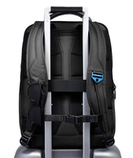 PIQUADRO PQ-EARTH Sac &agrave; dos de voyage pour PC 17" et iPad Pro Noir - Sacs &agrave; dos pour ordinateur portable - 4