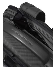 PIQUADRO PQ-EARTH Sac &agrave; dos de voyage pour PC 17" et iPad Pro Noir - Sacs &agrave; dos pour ordinateur portable - 5