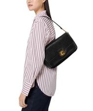 COCCINELLE C-ME LOCK Sac bandouli&egrave;re, avec bandouli&egrave;re Noir - Sacs pour Femme - 4