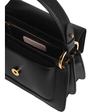COCCINELLE C-ME CALF&MARB Sac &agrave; main avec bandouli&egrave;re Noir - Sacs pour Femme - 3