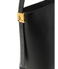 COCCINELLE C-ME LOCK sac bandouli&egrave;re Noir - Sacs pour Femme - 3