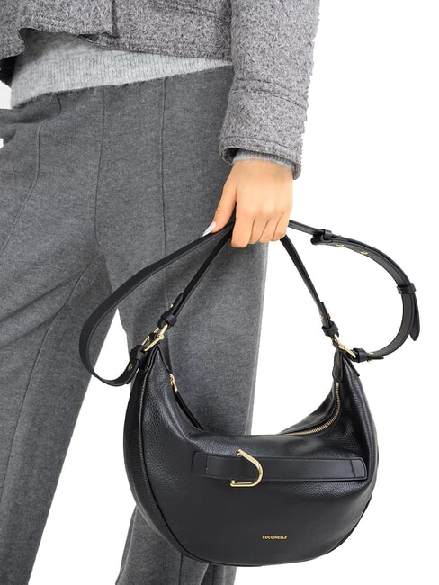 PAKI Sac bandouli&egrave;re, avec bandouli&egrave;re Noir - Sacs pour Femme