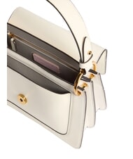 COCCINELLE C-ME CALF&MARB Sac &agrave; main avec bandouli&egrave;re perle - Sacs pour Femme - 3