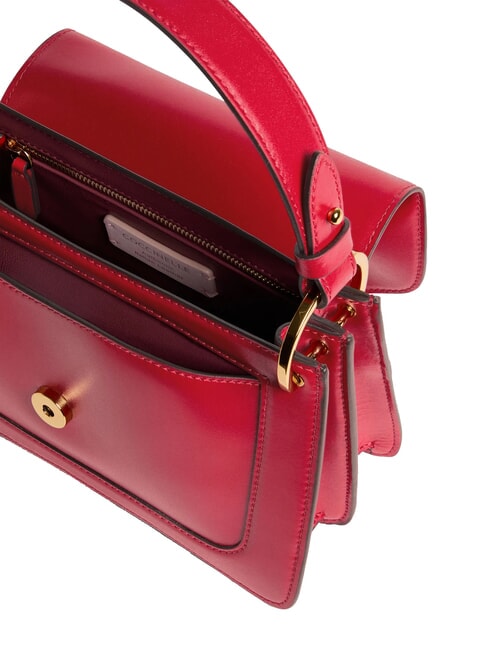 C-ME CALF COCKER Petit sac en cuir avec bandouli&egrave;re &eacute;carlate - Sacs pour Femme