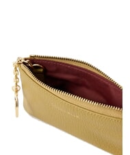 COCCINELLE C-ME SOFTY  &Eacute;tui &agrave; cl&eacute;s/porte-monnaie en cuir herbiers marins - Portefeuilles Femme - 3