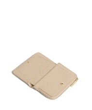 COCCINELLE METALLIC SOFT Petit portefeuille en cuir coquillage - Portefeuilles Femme - 2