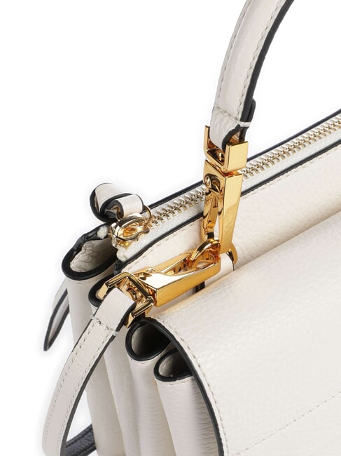 ARLETTIS Mini sac en cuir textur&eacute; perle - Sacs pour Femme