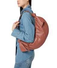 COCCINELLE FUROSHIKI Large sac bandouli&egrave;re Cognac - Sacs pour Femme - 4