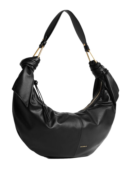FUROSHIKI Large sac bandouli&egrave;re Noir - Sacs pour Femme