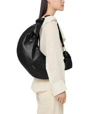 COCCINELLE FUROSHIKI Large sac bandouli&egrave;re Noir - Sacs pour Femme - 4