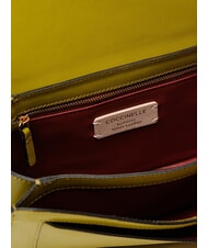 COCCINELLE C-ME CALF Sac bandouli&egrave;re en cuir herbiers marins - Sacs pour Femme - 4