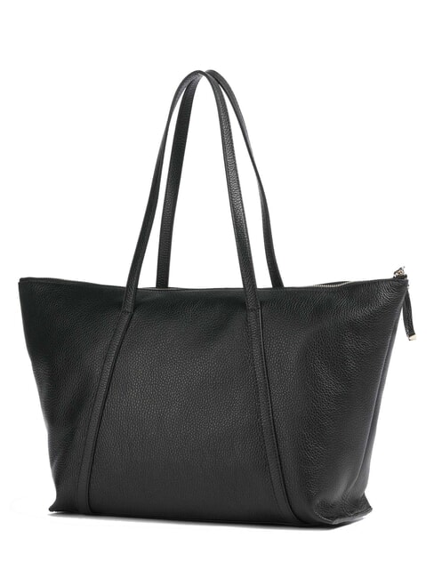 NORY Sac de courses en cuir Noir - Sacs pour Femme