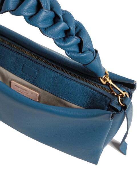 BOHEME GRANA DOUBLE Sac &agrave; main, avec bandouli&egrave;re, en cuir profond bl/sandshe - Sacs pour Femme