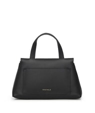 COCCINELLE NIKLA Sac &agrave; main avec bandouli&egrave;re noir/cognac - Sacs pour Femme - 3