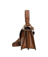 COCCINELLE C-ME CALF COCKER Petit sac en cuir avec bandouli&egrave;re Cognac - Sacs pour Femme - 3