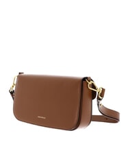 COCCINELLE C-ME CALF Sac bandouli&egrave;re en cuir Cognac - Sacs pour Femme - 3