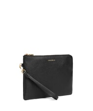 COCCINELLE C-ME SOFTY pochette en cuir Noir - Sacs pour Femme - 2