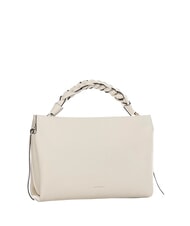 COCCINELLE BOHEME GRANA DOUBLE Sac &agrave; main, avec bandouli&egrave;re, en cuir blanc / des - Sacs pour Femme - 2