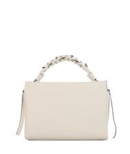 COCCINELLE BOHEME GRANA DOUBLE Sac &agrave; main, avec bandouli&egrave;re, en cuir blanc / des - Sacs pour Femme - 3