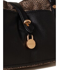 BORBONESE POCHE sac bandouli&egrave;re OP / NATUREL / NOIR - Sacs pour Femme - 3