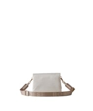BORBONESE CLASSICA Mini sac &agrave; bandouli&egrave;re coton blanc - Sacs pour Femme - 4