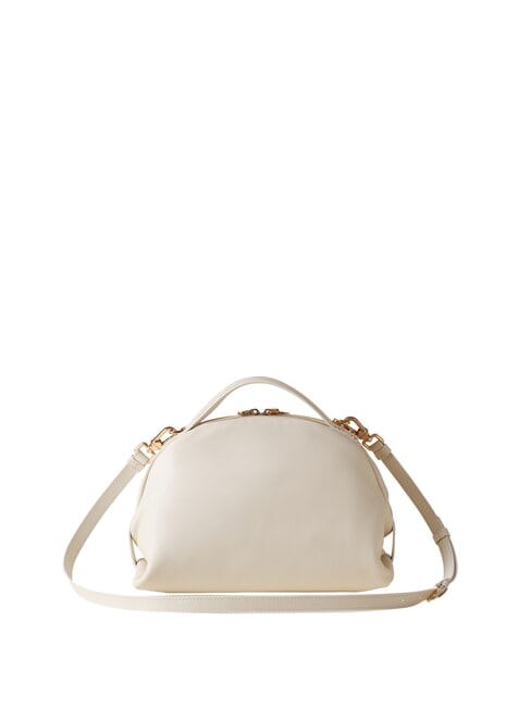 SEXY Sac &agrave; main avec bandouli&egrave;re coton blanc - Sacs pour Femme