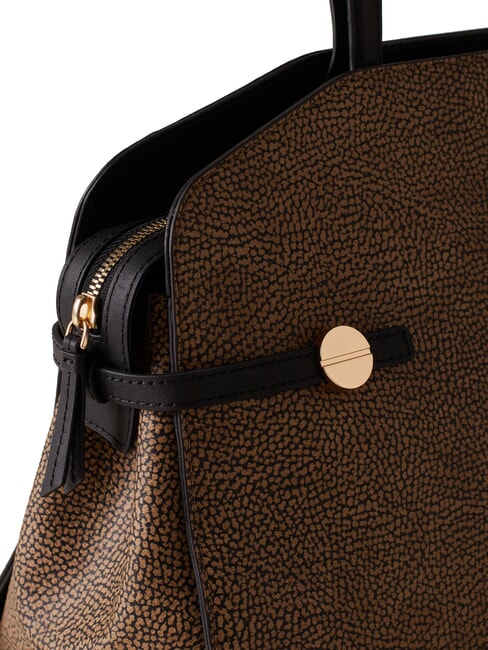 GEMINI sac &agrave; bandouli&egrave;re op naturel / noir - Sacs pour Femme