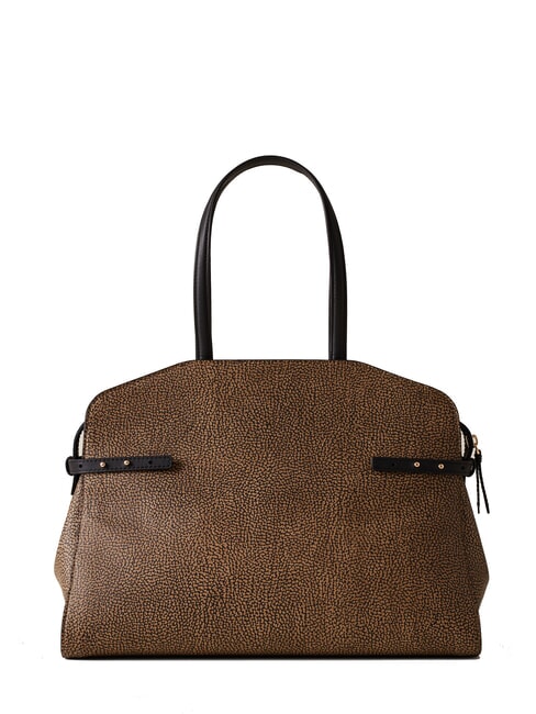 GEMINI sac &agrave; bandouli&egrave;re op naturel / noir - Sacs pour Femme