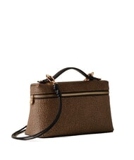 BORBONESE GEMINI Petit sac de voyage avec bandouli&egrave;re op naturel / noir - Sacs pour Femme - 2