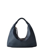 BORBONESE PLIE Sac bandouli&egrave;re Hobo lapis bleu - Sacs pour Femme - 3