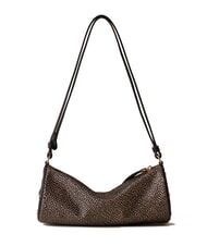 BORBONESE VIS-A-VIS Petit sac bandouli&egrave;re OP / NATUREL / NOIR - Sacs pour Femme - 4