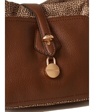 BORBONESE POCHE sac bandouli&egrave;re mer Beiger - Sacs pour Femme - 3