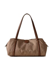 BORBONESE POCHE sac bandouli&egrave;re mer Beiger - Sacs pour Femme - 4