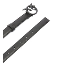 PINKO LOVE BERRY Ceinture en cuir &agrave; blocs de couleurs couleur de bloc de limousine noire - Ceintures - 3