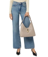 FURLA GOCCIA Sac bandouli&egrave;re en cuir lin - Sacs pour Femme - 4