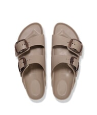 BIRKENSTOCK ARIZONA BIG BUCKLE EVA Pantoufle &agrave; 2 brides avec boucles gris taupe - Chaussures Femme - 4