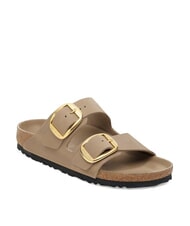 BIRKENSTOCK ARIZONA BIG BUCKLE pantoufle en cuir &agrave; 2 brides tabac brun - Chaussures Femme - 3