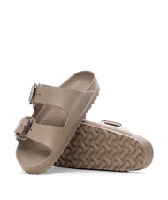 BIRKENSTOCK ARIZONA BIG BUCKLE EVA Pantoufle &agrave; 2 brides avec boucles gris taupe - Chaussures Femme - 6