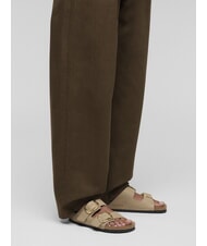 BIRKENSTOCK ARIZONA BIG BUCKLE pantoufle en cuir &agrave; 2 brides tabac brun - Chaussures Femme - 5