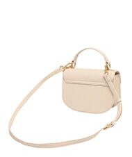 LOVE MOSCHINO HEART TURNLOCK Mini sac &agrave; main avec bandouli&egrave;re Ivoire - Sacs pour Femme - 3