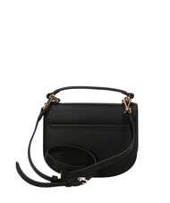 LOVE MOSCHINO HEART TURNLOCK Mini sac &agrave; main avec bandouli&egrave;re Noir - Sacs pour Femme - 3