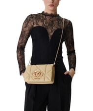 LOVE MOSCHINO EMBOSSED Grand portefeuille zipp&eacute; boue - Portefeuilles Femme - 5