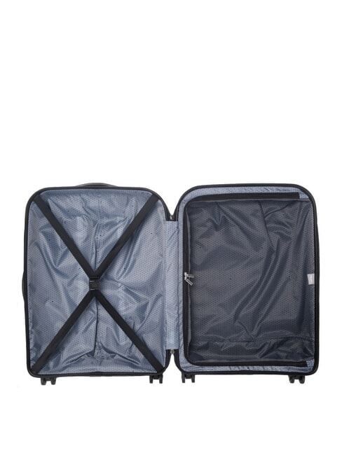 BINALONG Lot de 3 trolleys : cabine+moyen, grand exp Noir - Ensemble Valises