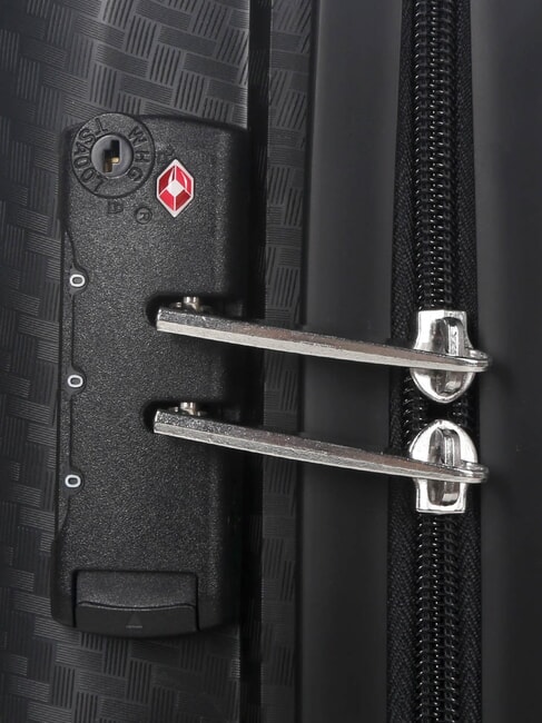 BINALONG Lot de 3 trolleys : cabine+moyen, grand exp Noir - Ensemble Valises