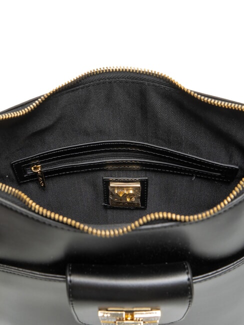 LUCY Sac bandouli&egrave;re Hobo NOIR - Sacs pour Femme