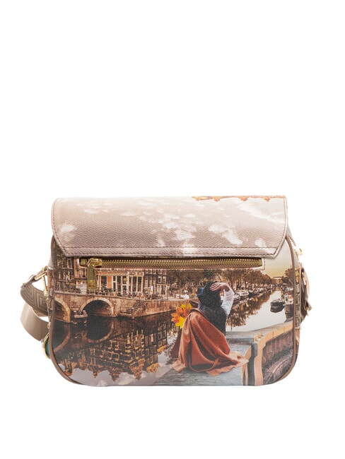 YESBAG Sac bandouli&egrave;re &agrave; deux compartiments automne &agrave; Hollad - Sacs pour Femme