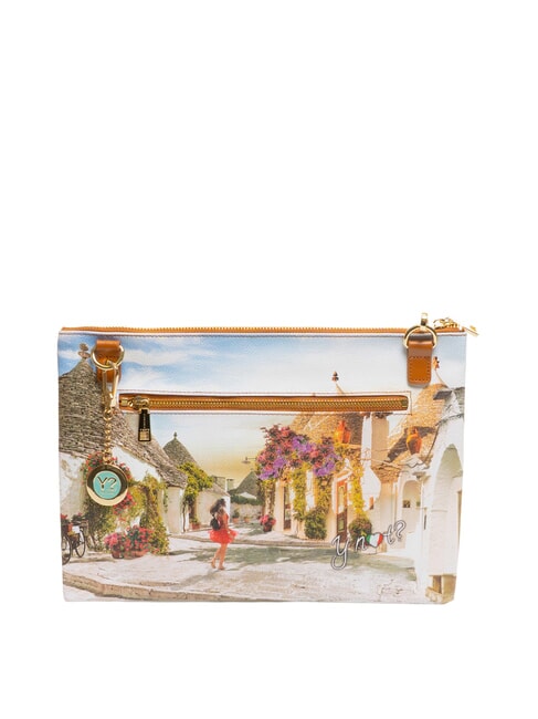 YESBAG SPECIAL Sac &agrave; bandouli&egrave;re en m&eacute;tal, pochette enveloppe Trullissima - Sacs pour Femme