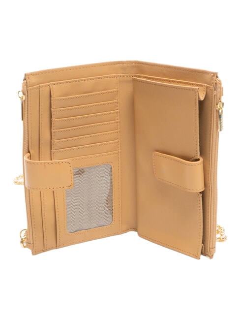 YESBAG Pochette portefeuille avec bandouli&egrave;re canal fleuri - Sacs pour Femme